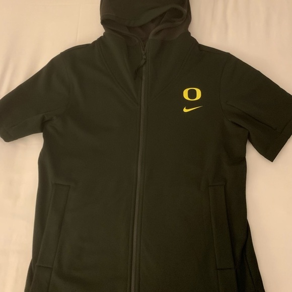 Nike Other - Men's Nike Oregon Ducks Fuse/Showout Full-Zip Short Sleeve Hoodie